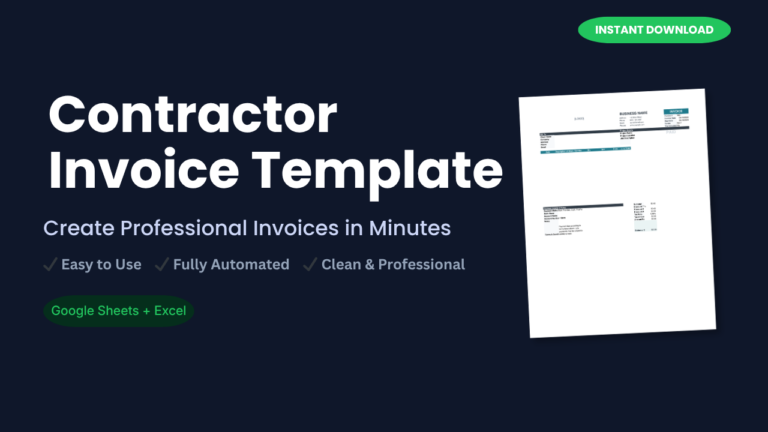 How to Create a Professional Contractor Invoice (+ Template)